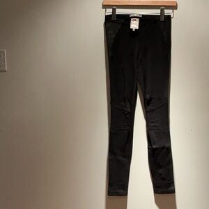 Yoana Baraschi Black leather Leggings